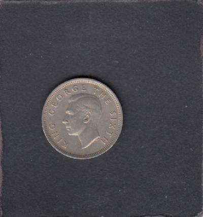 Beschrijving: 6 Pence HUIA BIRD
